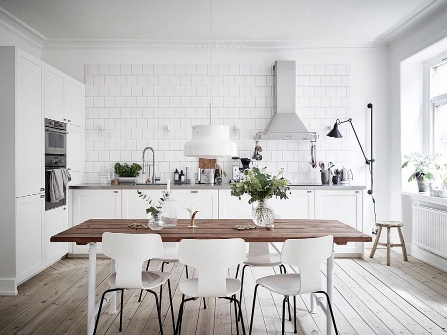 17 кухонь в скандинавском стиле: правила и принципы оформления